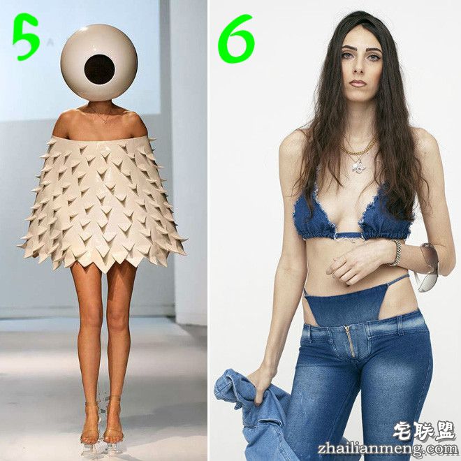 盘点T台上那些奇葩走秀造型 你喜欢哪款？