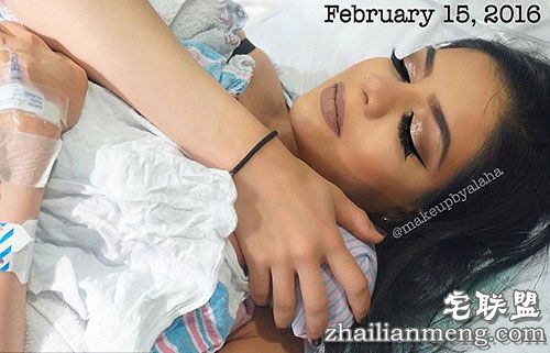 最美妈妈：美国化妆师在产房边生产边化妆