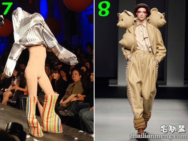 盘点T台上那些奇葩走秀造型 你喜欢哪款？