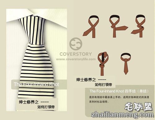 教你如何打领带