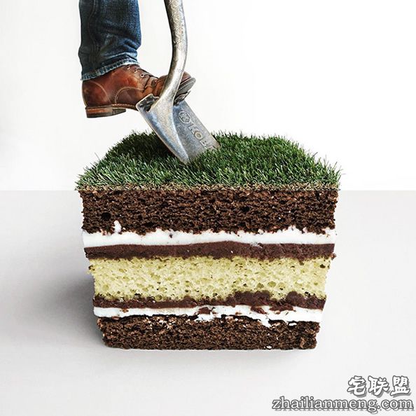 这是两张图片！无缝拼接的创意合成图 超神奇