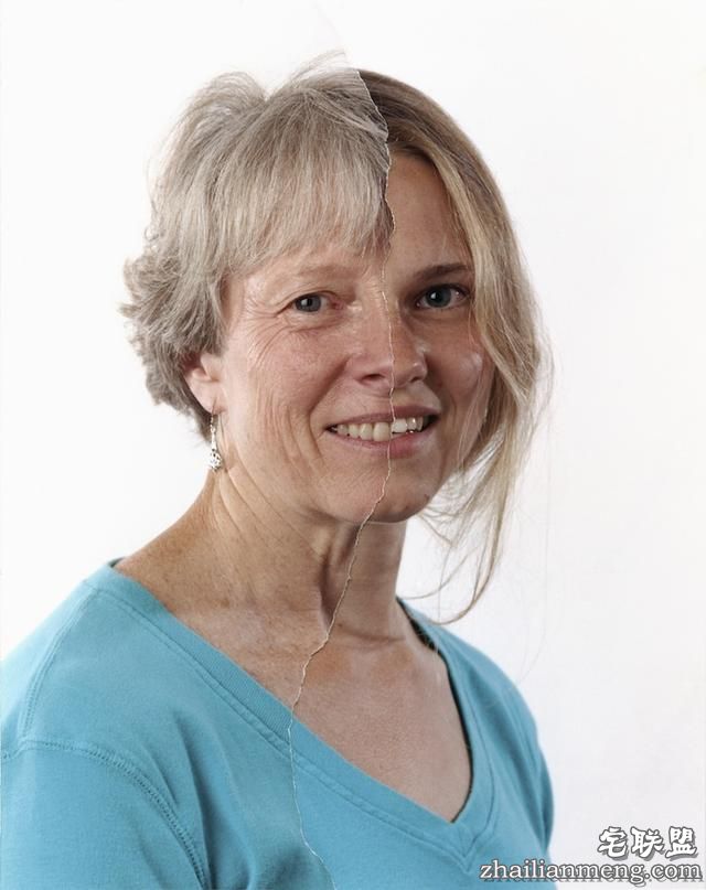 将父母的半张脸与子女的拼凑在一起...基因太强大！