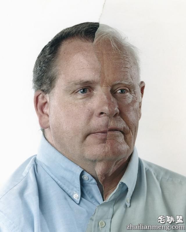 将父母的半张脸与子女的拼凑在一起...基因太强大！