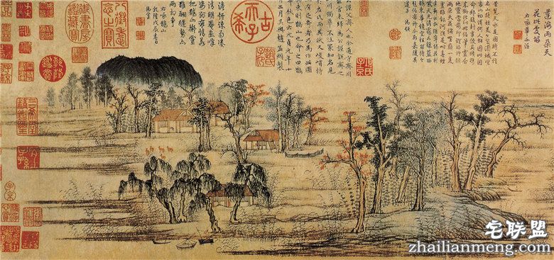 经典中国山水画欣赏 让人有种仙境般的意境(组图)