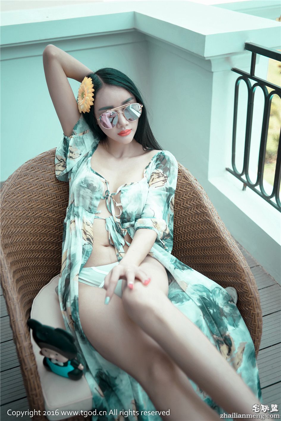 [推女神] 三点式比基尼嫩模婕西儿jessie越南芽庄旅拍第一刊套图 第288期第9张