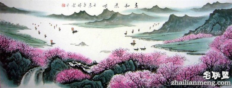 经典中国山水画欣赏 让人有种仙境般的意境(组图)