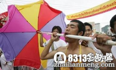 重口味!人体穿刺 姐看着都疼! 