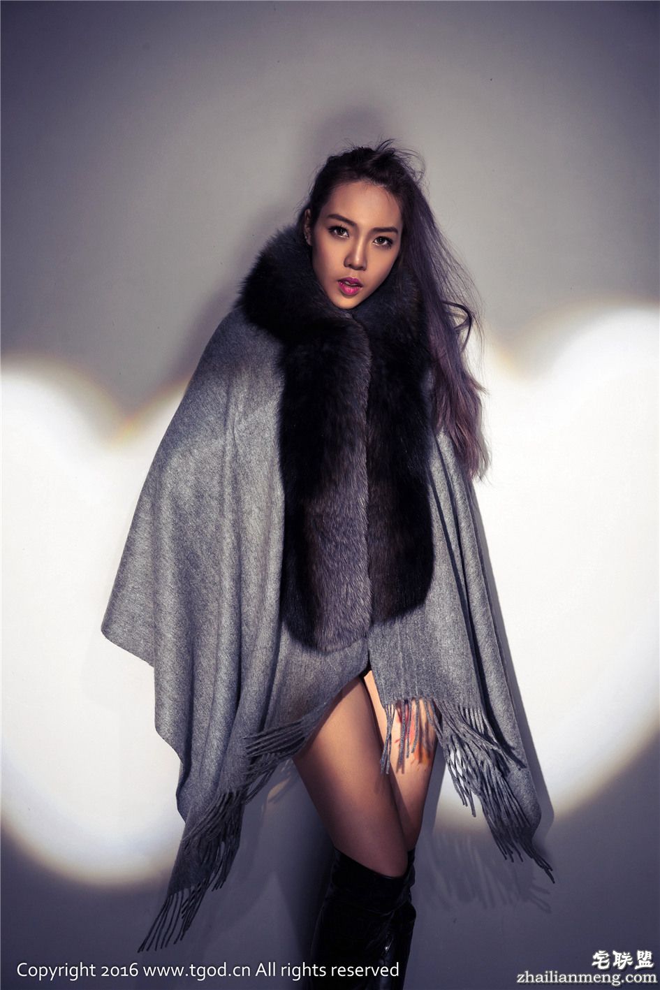 [推女神] 长发美女Meow喵喵哒情趣肚兜写真第二刊 第275期第5张