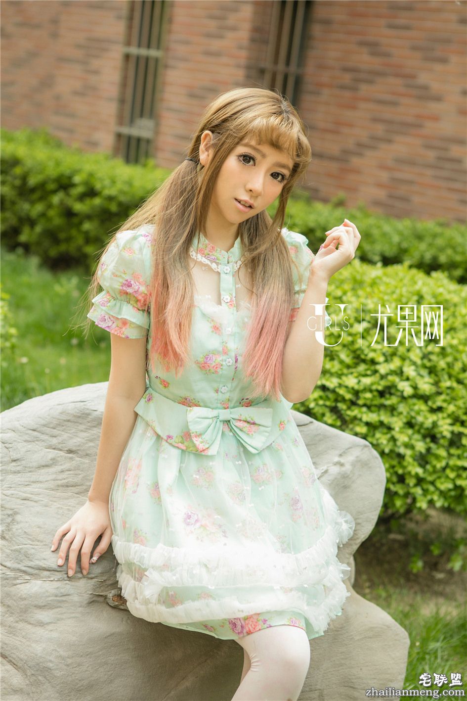 [尤果网] COSPLAY美女梓喵九尾狐制服美艳写真 第310期第2张