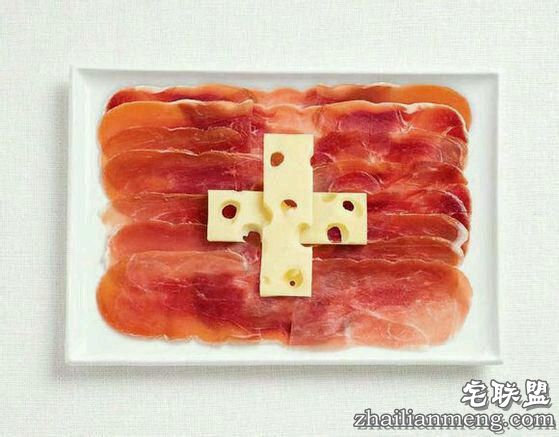 别拦着我我要吃遍整个世界！吃货眼中的各国国旗