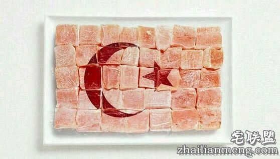 别拦着我我要吃遍整个世界！吃货眼中的各国国旗