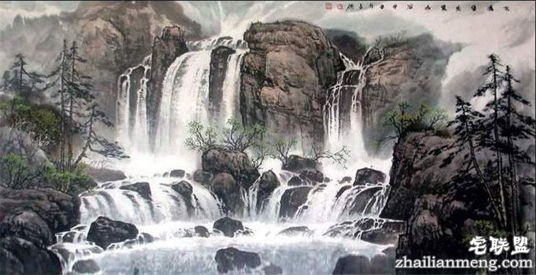 经典中国山水画欣赏 让人有种仙境般的意境(组图)