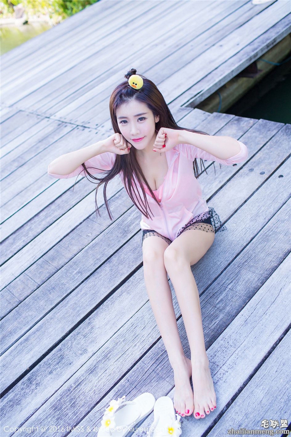 [爱蜜社] 小清新美女程小烦不烦唯美外拍高清图片 Vol.086第2张