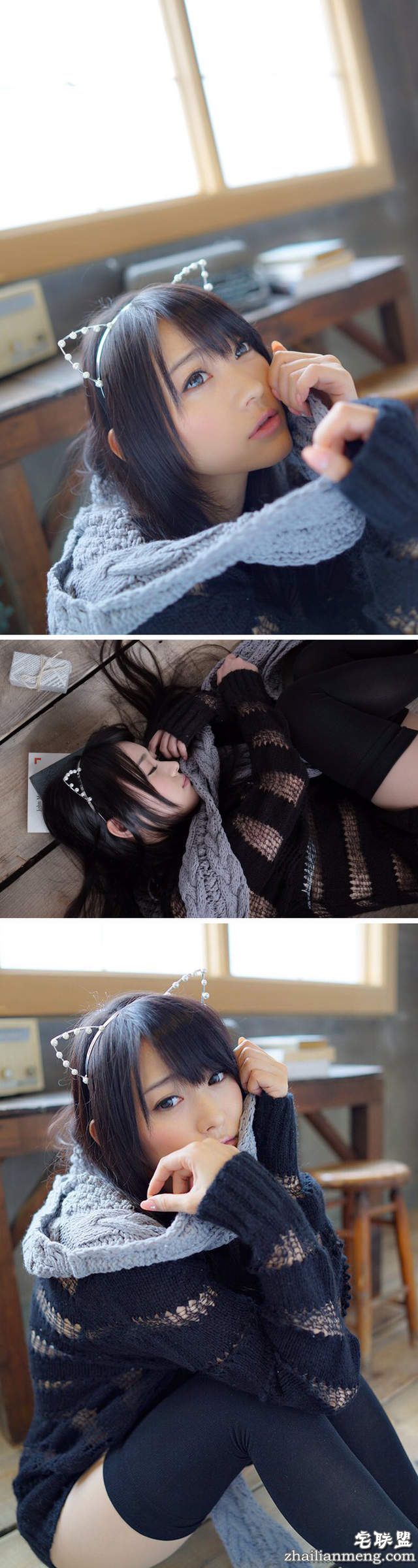 《宅宅AVDay》西野翔好久不见新短发造型变身美美的开胸衣姬