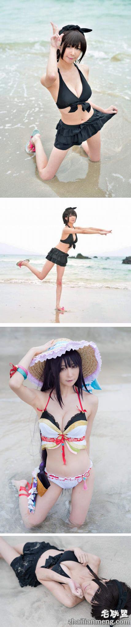 《宅宅爱COser》ミカル性感打扮成丰满的乳袋绳女神