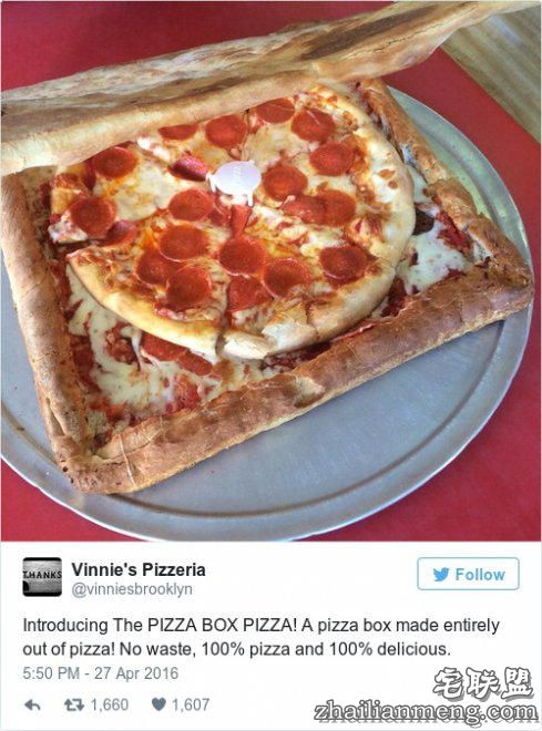 最良心披萨店，盒子竟是披萨做的，各种怪口味，店主还设计珠宝
