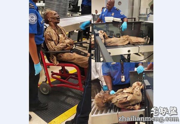 惊悚！美国机场惊现