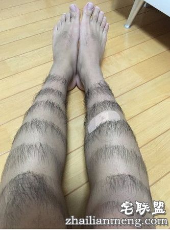 真恶心！日本高中生把腿毛剃成了这样