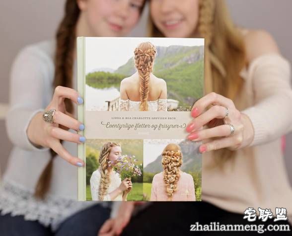 美哭！挪威姐妹靠编发走红网络 还出书创业了 