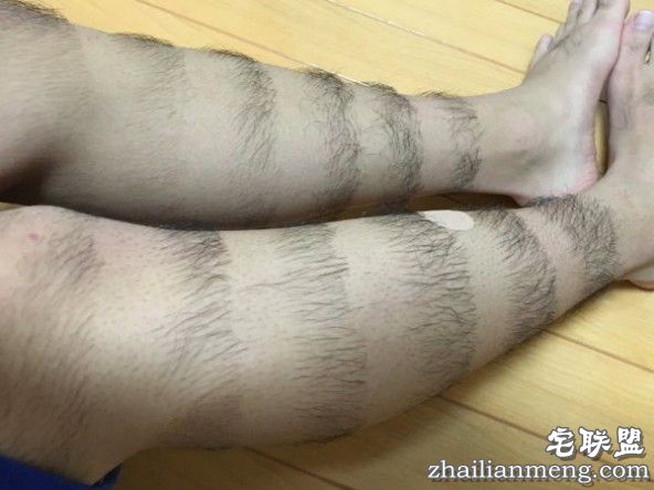 真恶心！日本高中生把腿毛剃成了这样