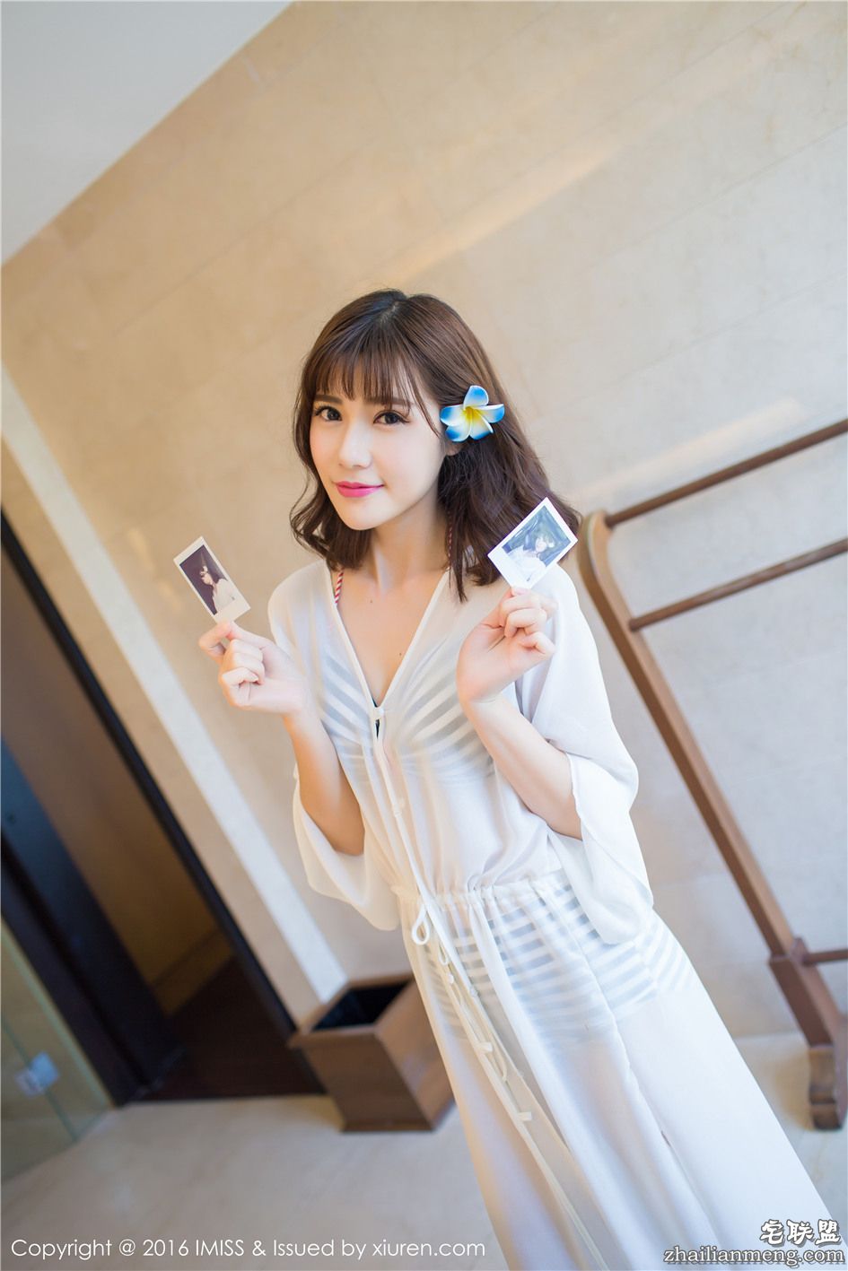 [爱蜜社] 高挑气质美女Sandy陈天扬迷人美腿高清图片 Vol.083第2张