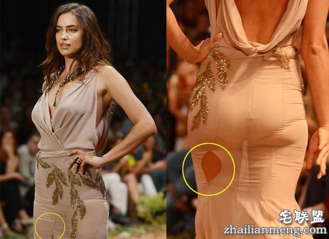 模特走秀中出现这种情况