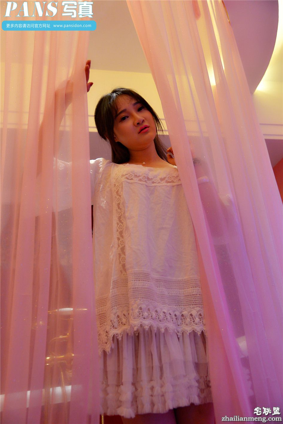 [PANS] 粉嫩美眉水水可爱娃娃裙浴缸个性摄影 第548期第22张