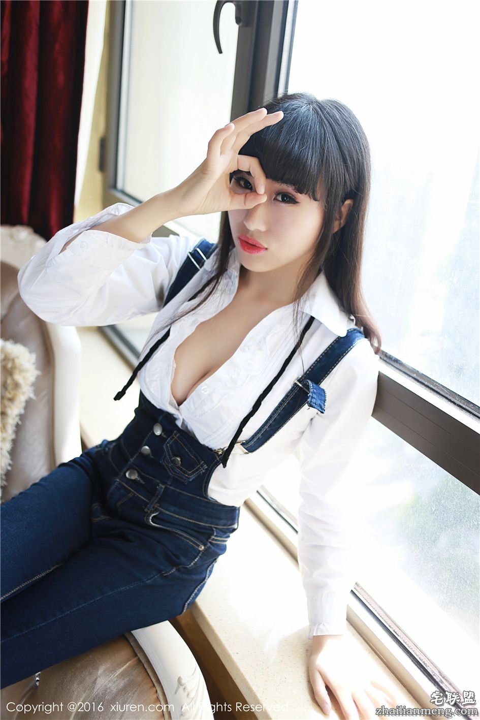 [秀人网] 漂亮小美女月音瞳吐舌头爆乳私房性感写真 第447期第7张