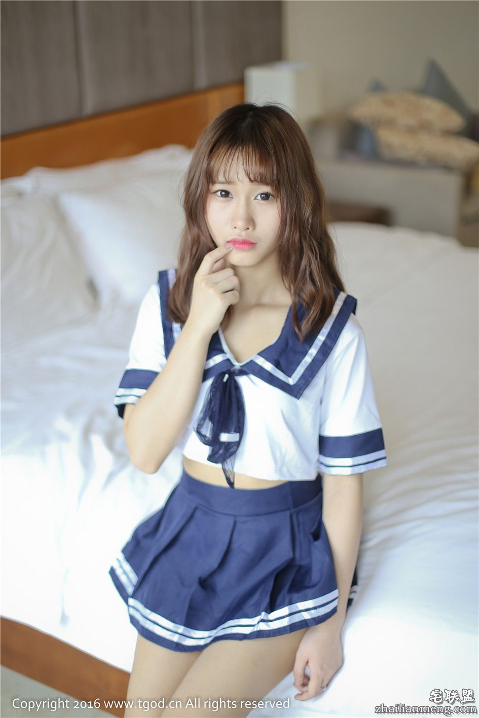 [推女神] 90后可爱女生itt尼卡清纯女仆装私房照 第348期第4张