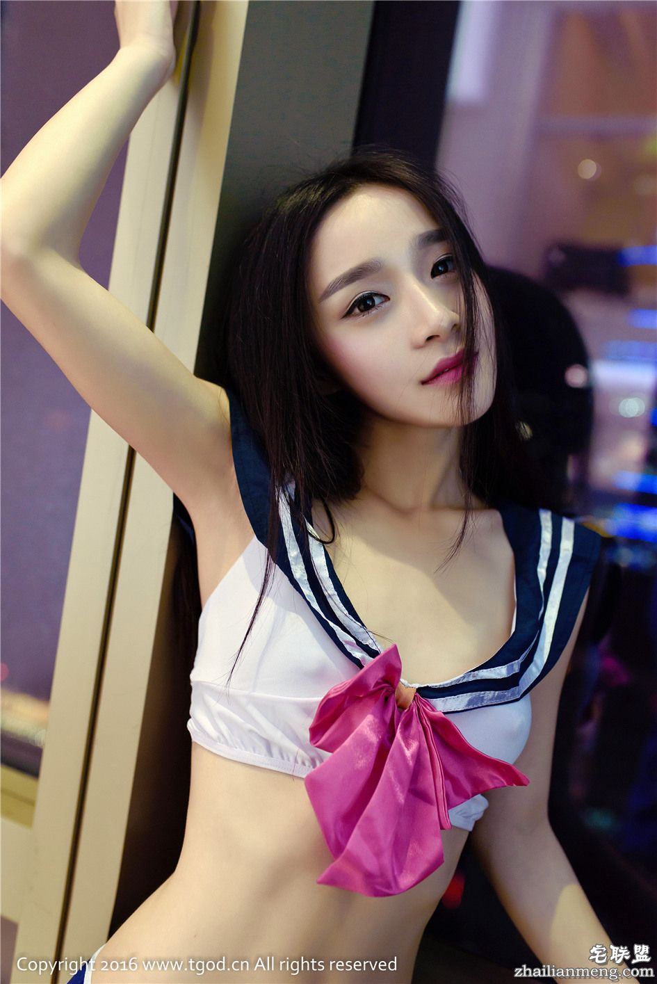 [推女神] 轻抚霓裳美少女绮梦Cherish美乳嫩模私房照 第365期第8张