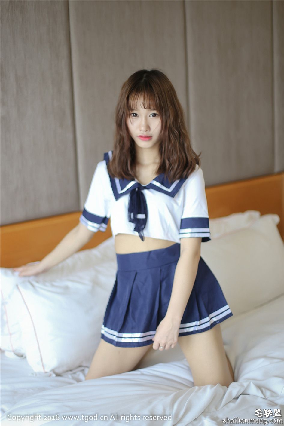 [推女神] 90后可爱女生itt尼卡清纯女仆装私房照 第348期第6张