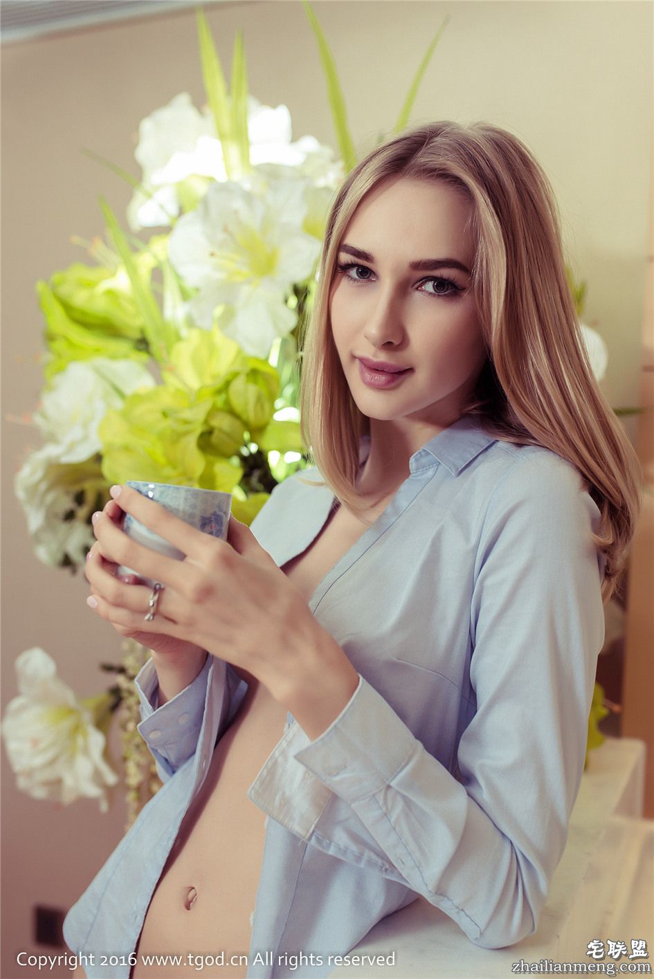 [推女神] 漂亮乌克兰美女私房酥胸诱惑写真  第367期第4张