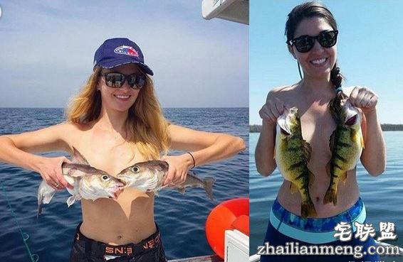 外国妹子最近流行的“鱼胸罩”竟然是这样的……