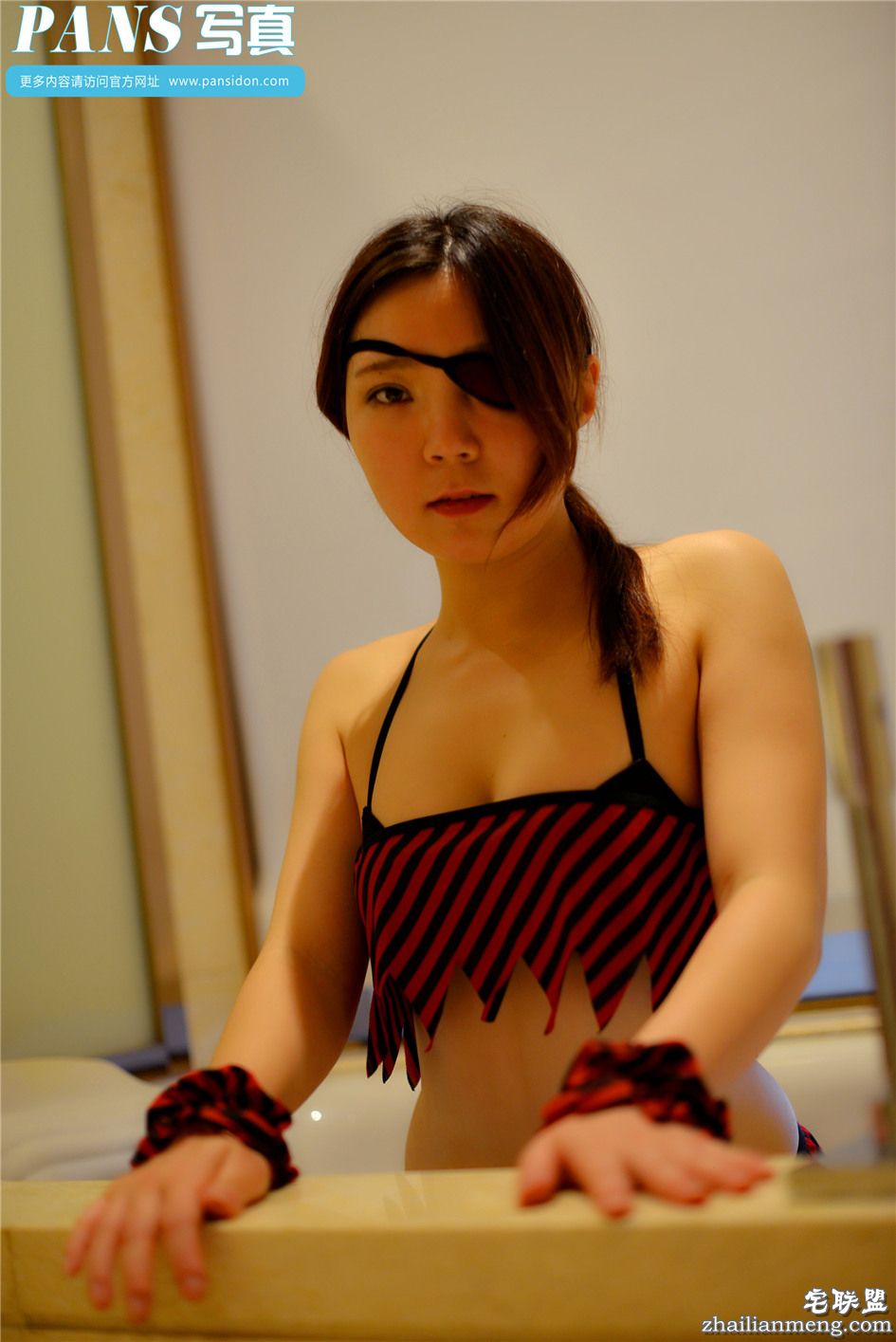 [PANS] 美胸内衣美女熙熙浴室照 第570期第4张