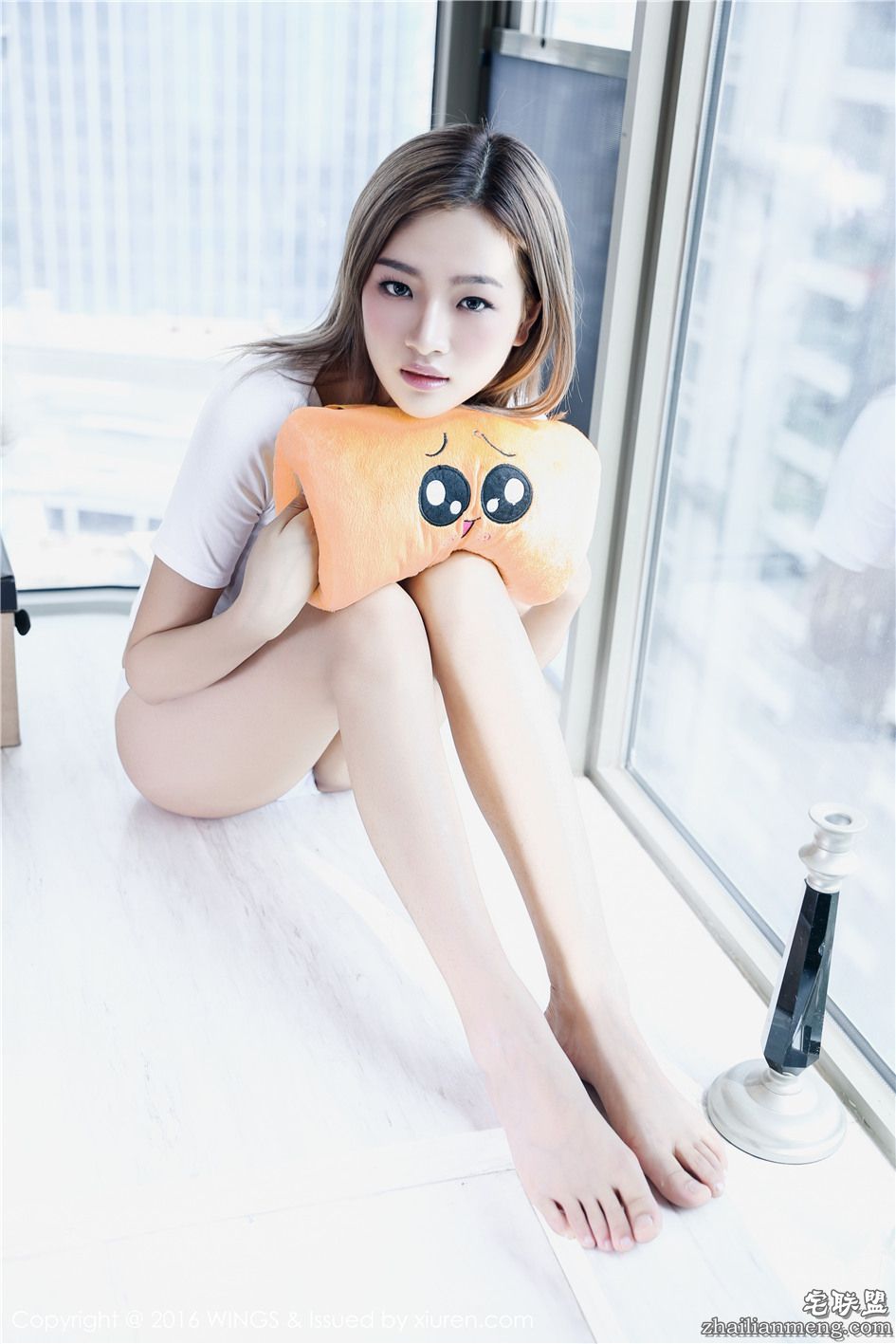 [影私荟] 性感女秘书Gaea蕉叶黑丝迷人照 ol.015第5张