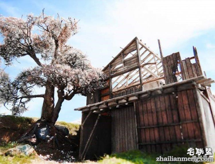 日本男子做出超迷你废墟模型，太不可思议了