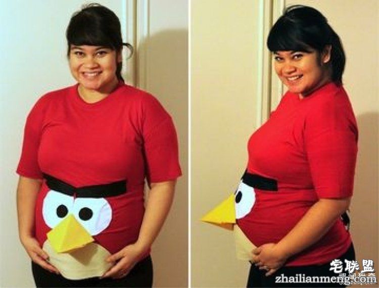 万圣节装扮最大赢家是孕妇妈妈，让你笑到哭吓到哭