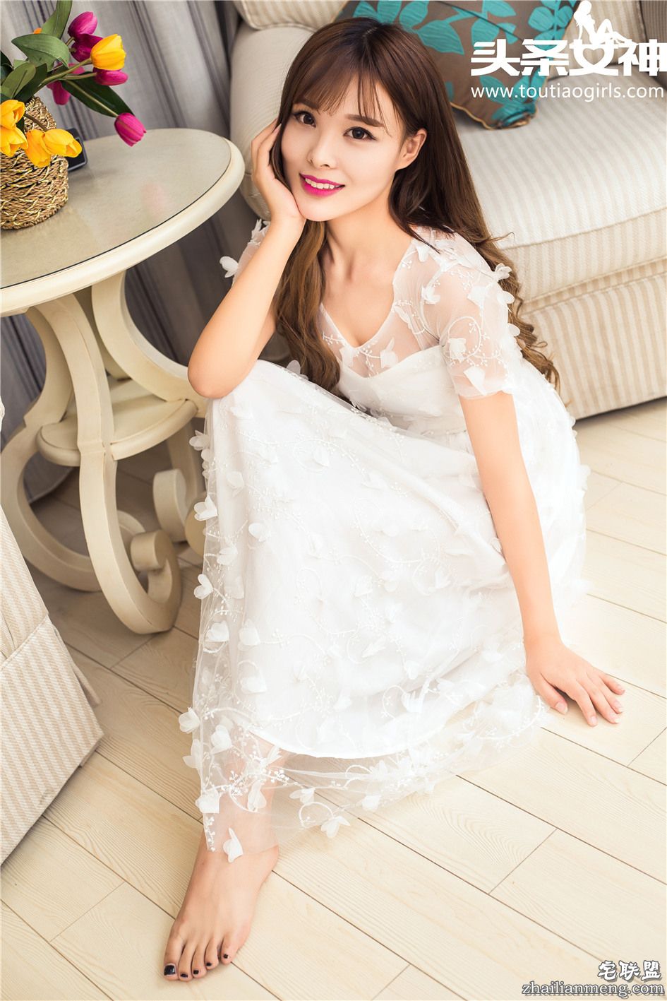 [头条女神] 文静美女沐熙清纯写真图片 第126期第4张