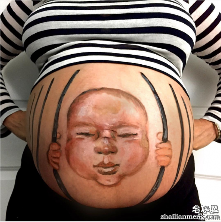 万圣节装扮最大赢家是孕妇妈妈，让你笑到哭吓到哭