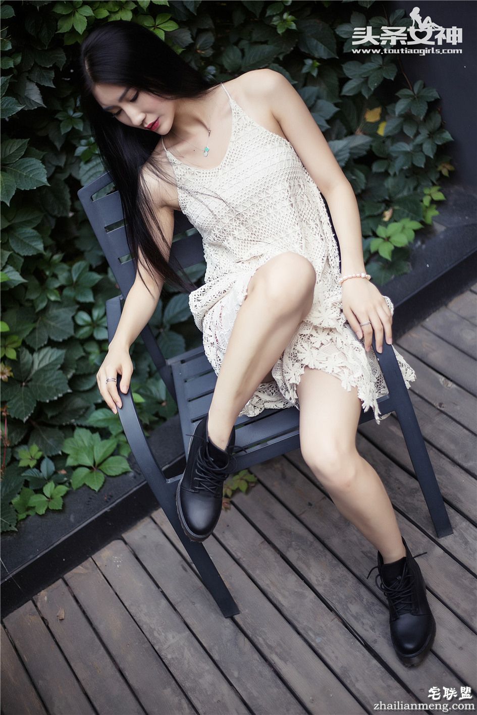 [头条女神] 文艺清纯美女关瑷妮个性写真 第119期第5张