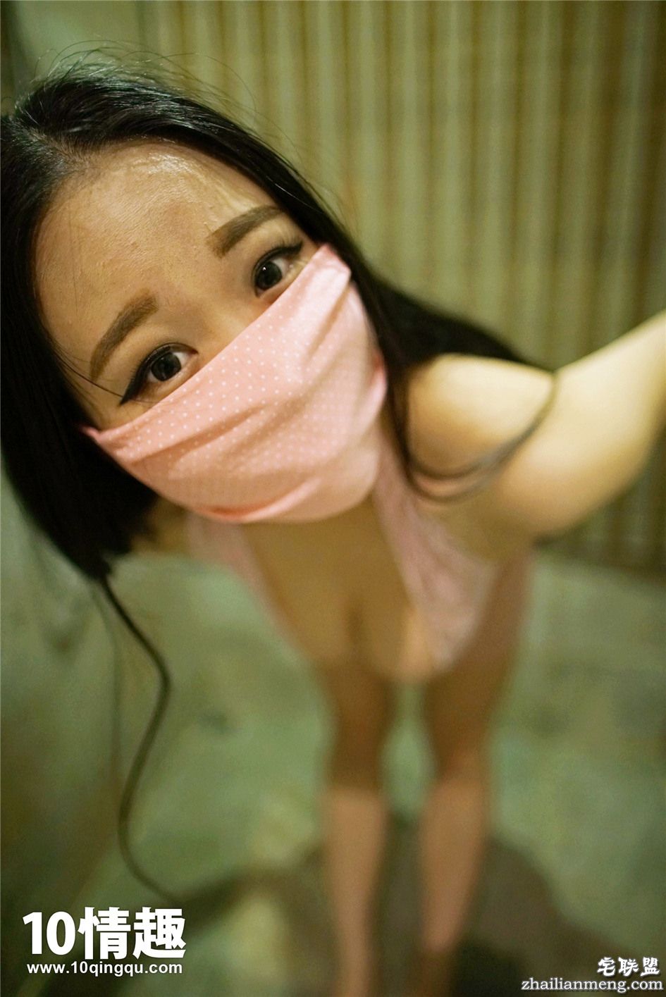 [ROSI] 超级爆乳性感蕾丝薄纱女神浴室照第7张