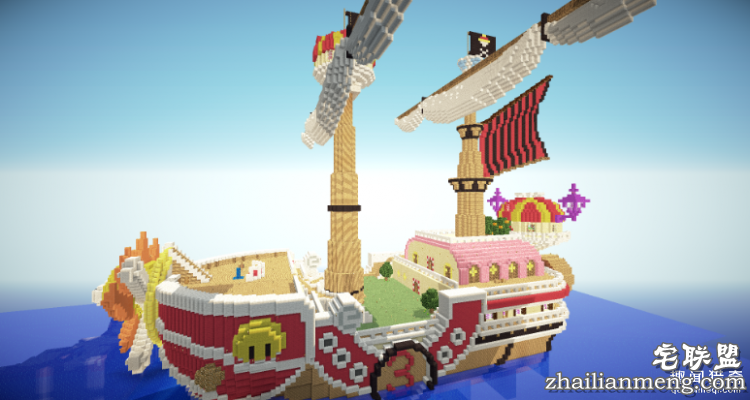 这些动漫里的建筑居然跑到了Minecraft里！