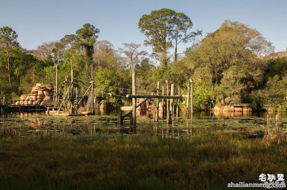 迪士尼水上乐园应该是个很欢乐的地方，但这座已荒废11年的诡异史前丛林园地让人都不敢靠近...