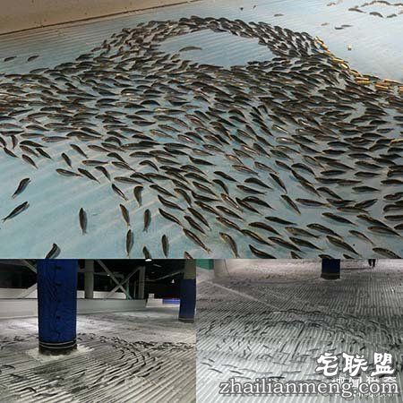 日本游乐园在熘冰场「埋5000隻死鱼」称世界首见，但恐怖血水画面让网友崩溃喊：「脑残吗?!」