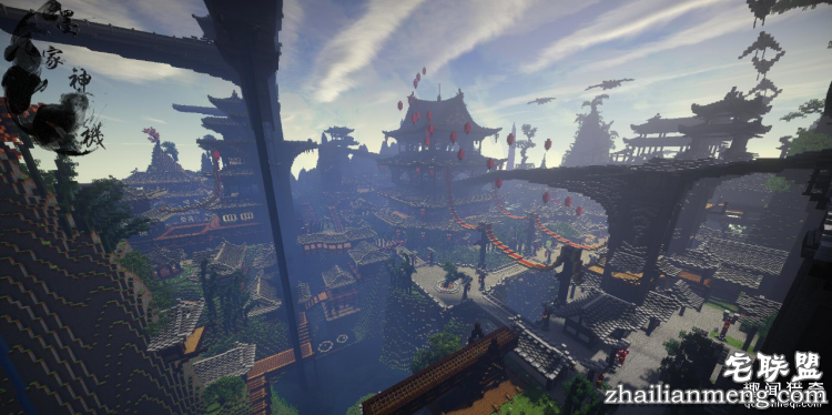 这些动漫里的建筑居然跑到了Minecraft里！