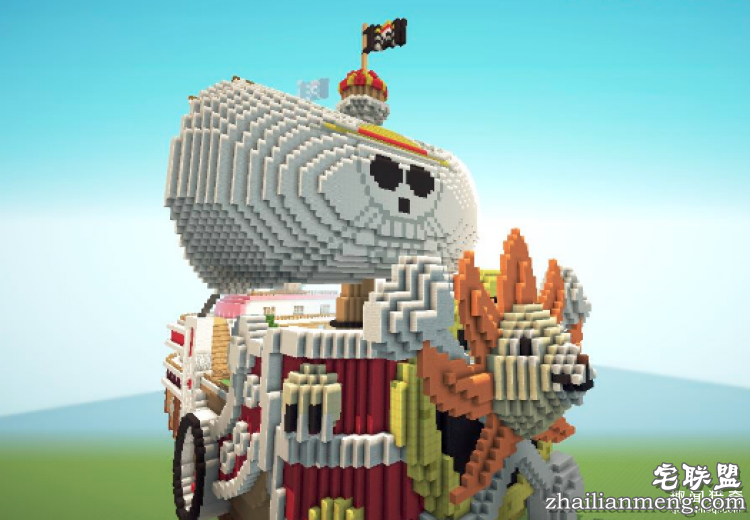 这些动漫里的建筑居然跑到了Minecraft里！