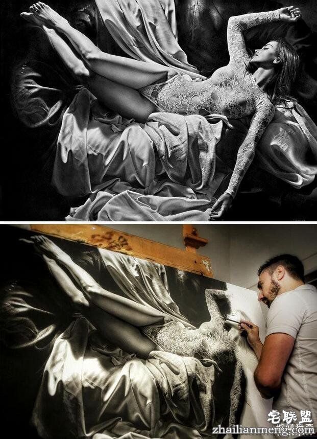 这些是画出来的？啥也别说，膝盖拿去....