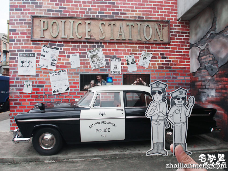 另类旅行照，带着漫画去旅行！