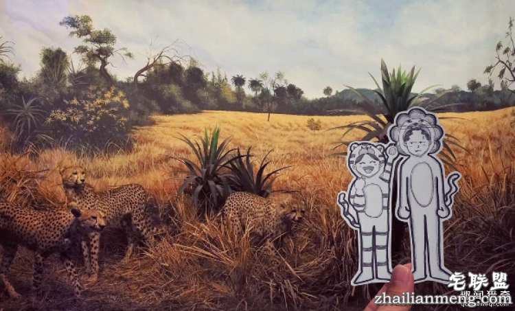 另类旅行照，带着漫画去旅行！