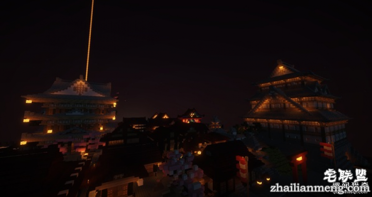 这些动漫里的建筑居然跑到了Minecraft里！